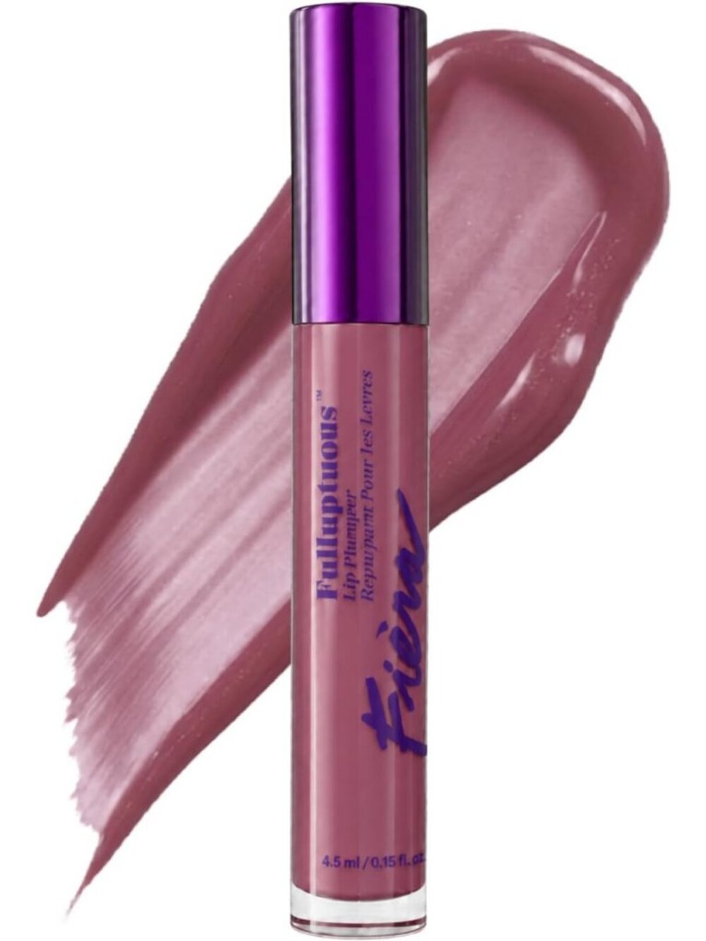 Hydrating Lip Plumper Gloss - Full Volume, Smoothing Formula, Serene Shade, 4.5